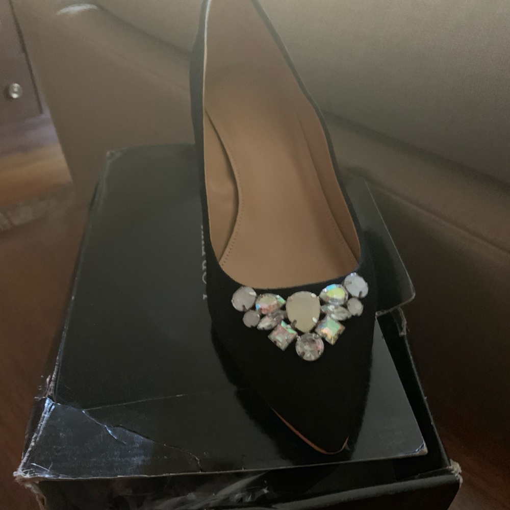 JCrew kitten heels never worn size 10 1/2.